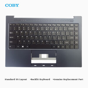 Coby NBPC2368 Laptop Keyboard with Top Frame - Genuine Replacement Part